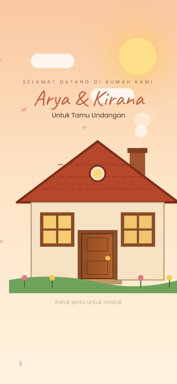 Tampilan cover template Rumah Hangat